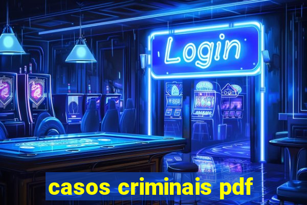 casos criminais pdf